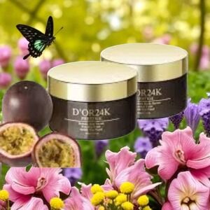 DOR24K Salt Scrub and Body Butter